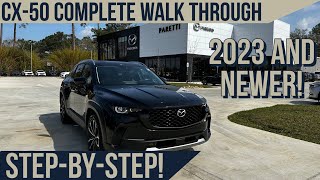 Mazda CX 50 2023 + Complete Walk-Through