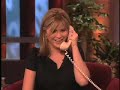 jenna bush calls dad from ellen show