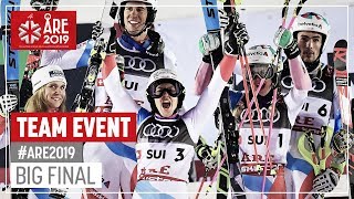 Switzerland  skis to gold | Team Event | Are | FIS World Alpine Ski Championships