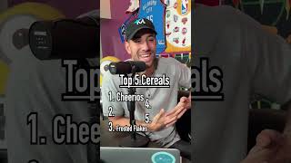 Guessing the Top 5 Most Eaten Cereals!! Any Surprise?! #shorts #cereal #top5 #guessinggame