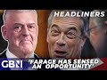 Farage calls on 'cancelled' Lee Anderson to join Reform and destroy the Tories | Sunday Express