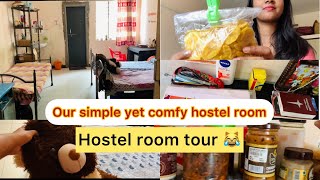 Hostel room tour // Pharm d student // ഒന്നും വിചാരിക്കരുതെ 😂😂 #hostellife