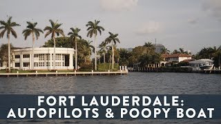 S02 E07 Autopilot Replacement \u0026 Poopy Boat: Catamaran Sailing in Fort Lauderdale