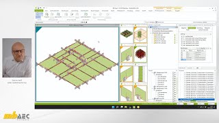 mbinar-Serie 2022 - Teil 7: Strukturmodell: Strukturmodell für den Massivbau (Haus B)