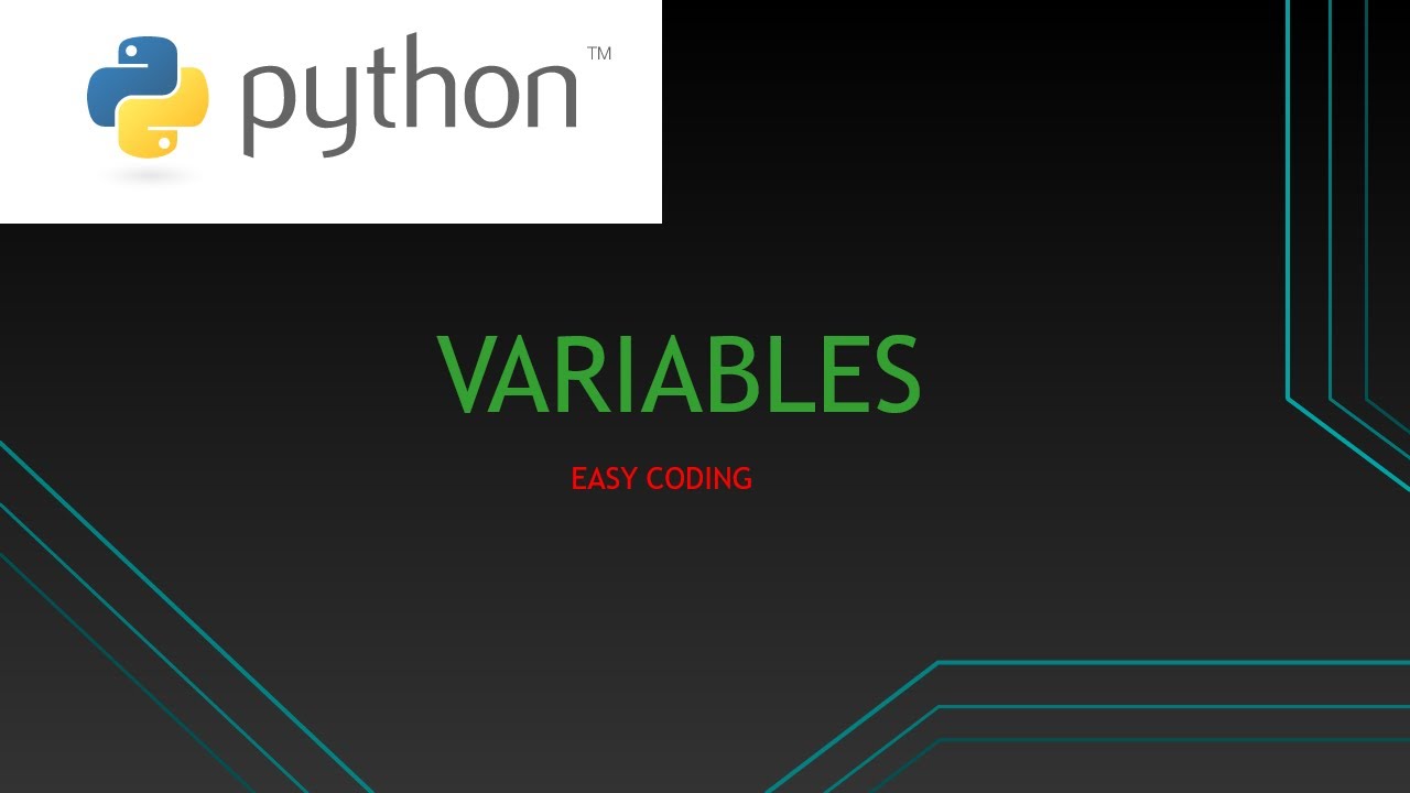 Python Variables||Python Programming For Beginners||PART-4 - YouTube