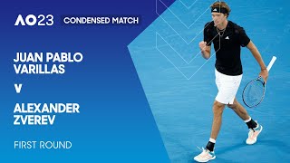 Juan Pablo Varillas v Alexander Zverev Condensed Match | Australian Open 2023 First Round