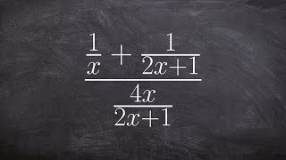 Simplifying a complex rational expression