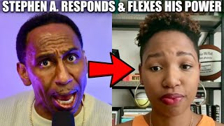 Stephen A. FIRES BACK At Monica McNutt For Blasting Him Live On ESPN First Take Over Caitlin Clark
