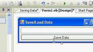 Save/Load Data VB2005