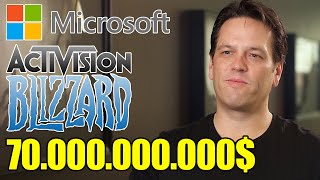 MICROSOFT BOMBAYI PATLATTI! ACTIVISION BLIZZARD'I 70.000.000.000$'A SATIN ALDI!