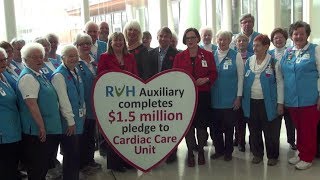 RVH Auxiliary completes $1.5 million pledge