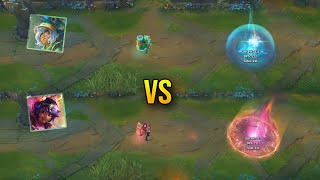 Rain Shepherd Milio vs Faerie Court Milio Skin Comparison - League of Legends