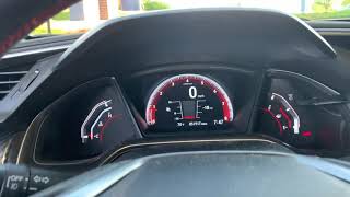 How to turn off traction control 10th Gen Civic