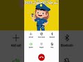 A phone call to the police regarding the boy who is defying his father and mother.