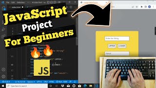 ASMR Coding - Built a Change Case String Program using simple JavaScript // Change Case String JavaS