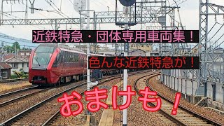 近鉄特急・団体専用車両集！あんな車両やこんな車両まで！#近鉄 #近鉄特急