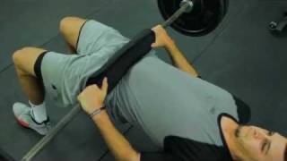 Barbell Hip Thrust With Miami Marlins P Steve Cishek