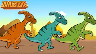 Parasaurolophus - Dinosaur Songs from Dinostory by Howdytoons S1E6