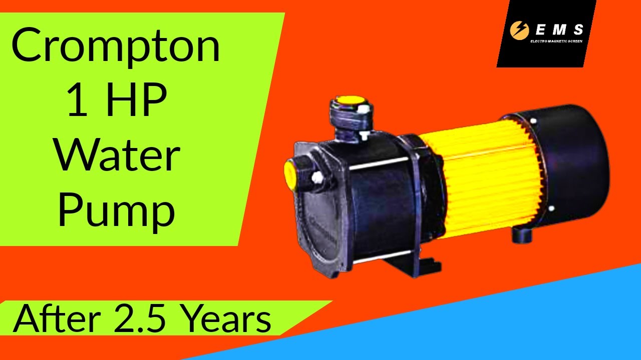 Crompton 1hp Water Pump Review After 2 5 Years Youtube
