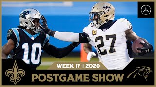 Saints-Panthers Postgame Show | Week 17 2020 | Dome @ Home LIVE
