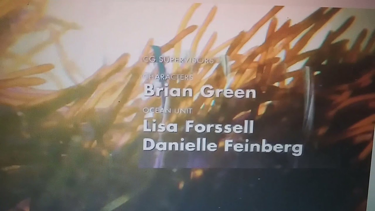 Finding Nemo 2003 End Credits Part 1 - YouTube