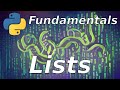 Lists: Python Basics (05)