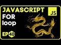 FOR loop in javascript | JavaScript in Hindi - 40 #javascript #reactjs