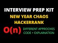 New year chaos hackerrank solution (Interview preparation kit)