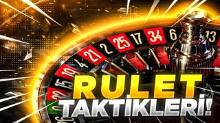 Rulet Tatikleri İle Nasıl Garanti Para Kazanılır ! - RULET TAKTİKLERİ 2025 #rulet #casino