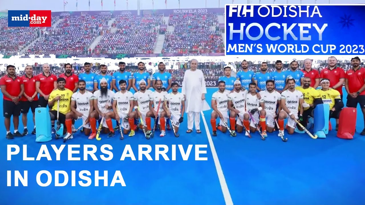 FIH Men’s Hockey World Cup 2023: Players Arrive In Odisha - YouTube