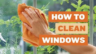 How to Clean Windows with the Window Cleaning Kit - Water-Activated Cleaning™