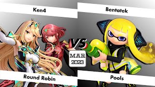 Ken4 (Aegis) vs. Bentatek (Inkling) - Pools - Flatty March 2023