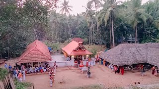 ശ്രീ ആഴാവിൽ കരിയാത്തൻ ക്ഷേത്രത്തിലെ മകര പുത്തരി ദിവസത്തെ വെള്ളാട്ടും നട്ടത്തിറയും/Nidheesh/Sreenish