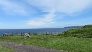 北海道焼尻島白浜野営場　ソロキャンプ