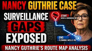 Surveillance Gaps Exposed: Nancy Guthrie's Route Map Analysis