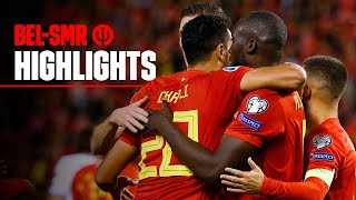#REDDEVILS | #EURO2020 Qualifiers | Belgium - San Marino 9-0