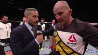 Fight Night Nashville: Glover Teixeira and Ovince Saint Preux Octagon Interviews