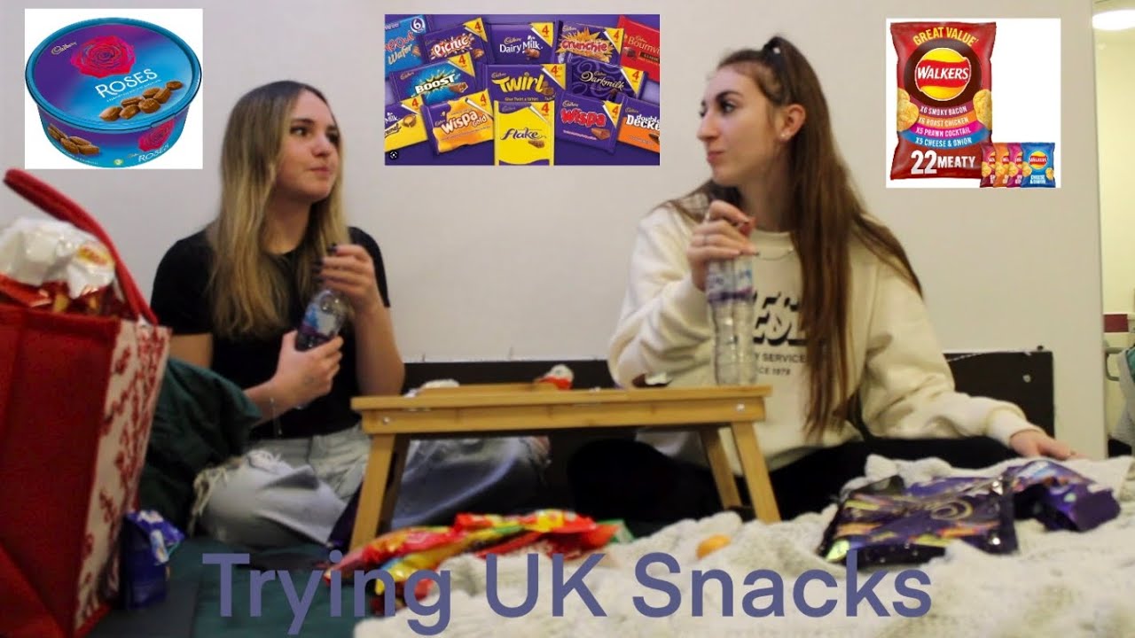 Trying Uk Snacks Youtube