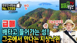 (급매) 배타고 들어가는 섬!! 그곳에서 만나는 지상낙원 경남 통영 풀빌라 펜션 전원주택 매매 급매물 개인적 사정 육지보다 2배 이상 들여 지었습니다 통영부동산 - 발품부동산TV