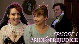 American reacts for the first time 😉| Pride and Prejudice | Episode 1 | Get Austen'ed...?