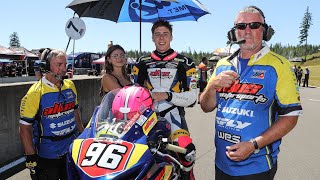 Ripping at the Ridge Motorsports Park | Behind the Scenes #motoamerica #sbk