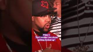 Pimp C - “Ain’t nothin live about gettin locked up” #Shorts