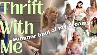 THRIFT WITH ME • SUMMER 2025 TRENDS and finding all of them