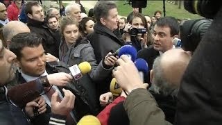 Manuel Valls interpellé sur Dieudonné en Bretagne - 09/01