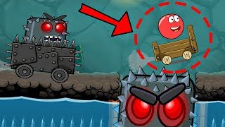 КРАСНЫЙ ШАРИК убегает в ПОДЗЕМЕЛЬЕ ! Новая веселая Игра ! развивающая ! Для детей