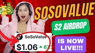 $1 TOKEN SOSOVALUE SEASON 2 AIRDROP HAS STARTED