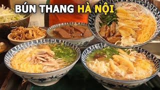 Quán Bún Thang Hà Nội Dùng Sá Sùng Làm Nước Dùng #bunthang