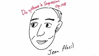 アプシル :リズムの表現 Op.108-15「小川」　  Absil, Jean:Du rythme à l'expression Op.108-15'Le Ruisselet'