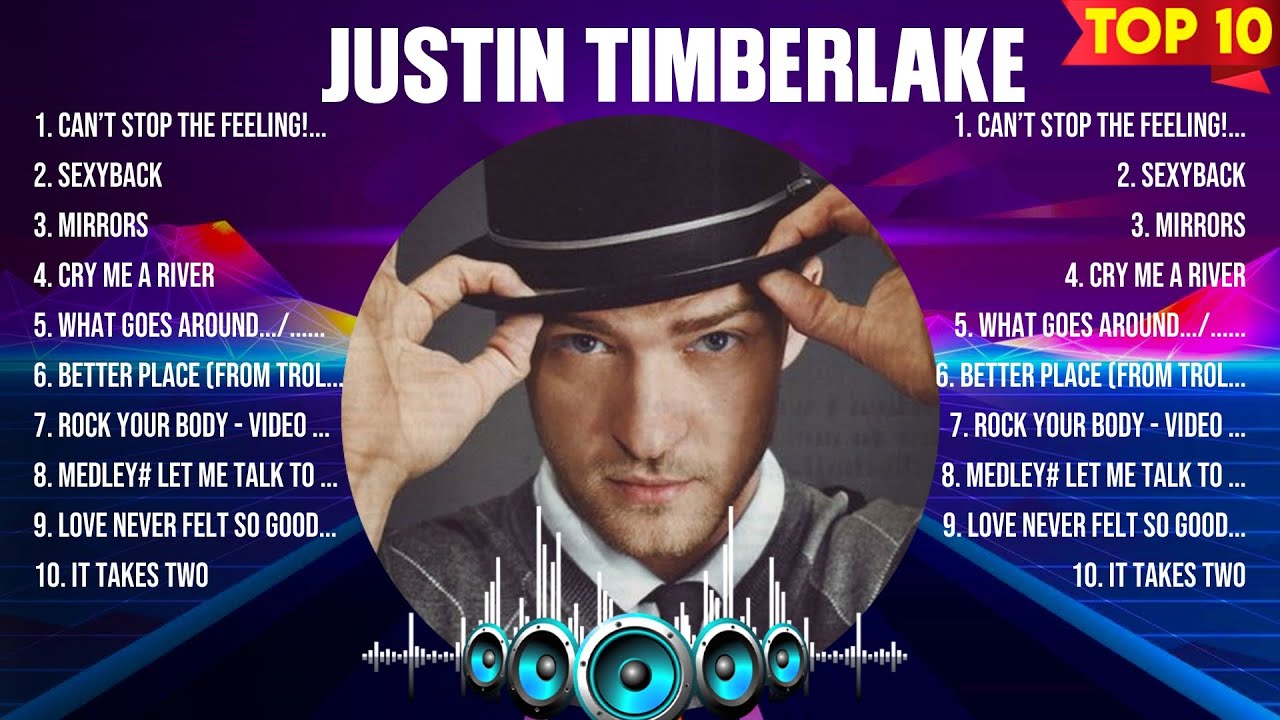 Justin Timberlake Greatest Hits Full Album ️ Full Album ️ Top 10 Hits ...