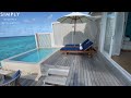 Baglioni Maldives Resort -  Water Villa with Pool Room Tour